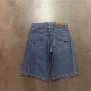 Vintage Y2K blue men's SouthPole baggy‎ skater hiphop jorts
